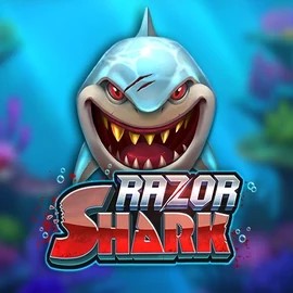 Razor Shark by Push Gaming, showcased at dragonia-casinos.fi – game logo